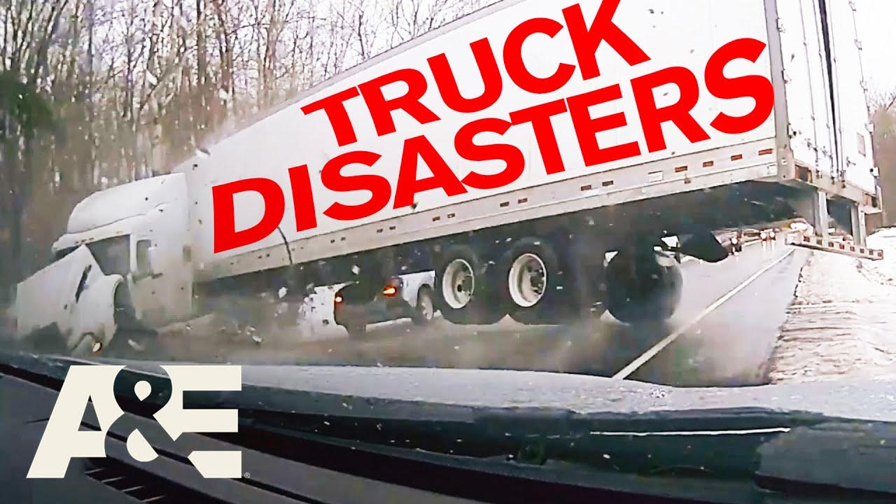 BIGGEST Truck Accidents Top 12 Moments Road Wars A E