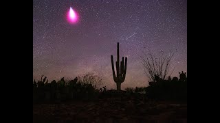 Full San Manuel Milky Way Rising Timelapse with Ionosphere event 5/20/25 (No Audio)