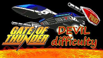 Gate of Thunder (TurboGrafx-16 CD) Devil difficulty - No hit