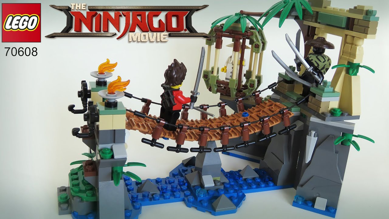LEGO NINJAGO MOVIE - Master Falls (Set 70608 Speed Build Instructions) -  YouTube