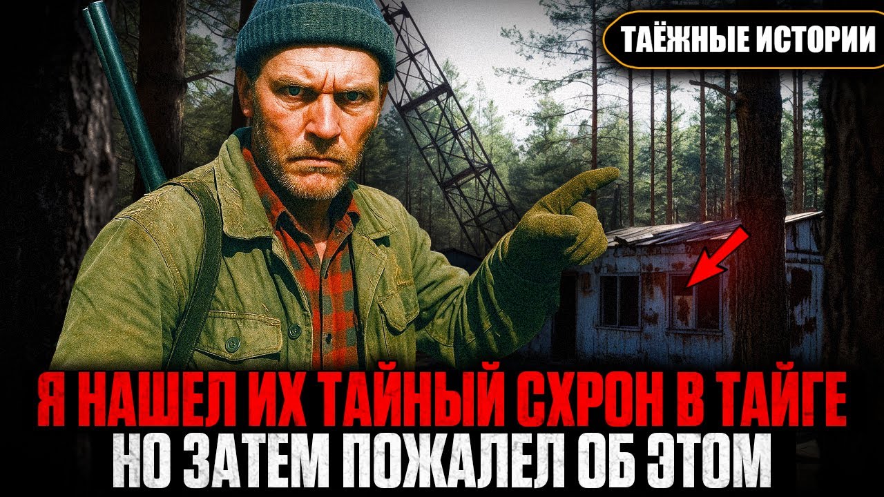 Жуткая НАХОДКА Егеря в ЗАБРОШЕННОЙ Геологической Базе: ЧТО Было ВНУТРИ? | Таёжные Истории