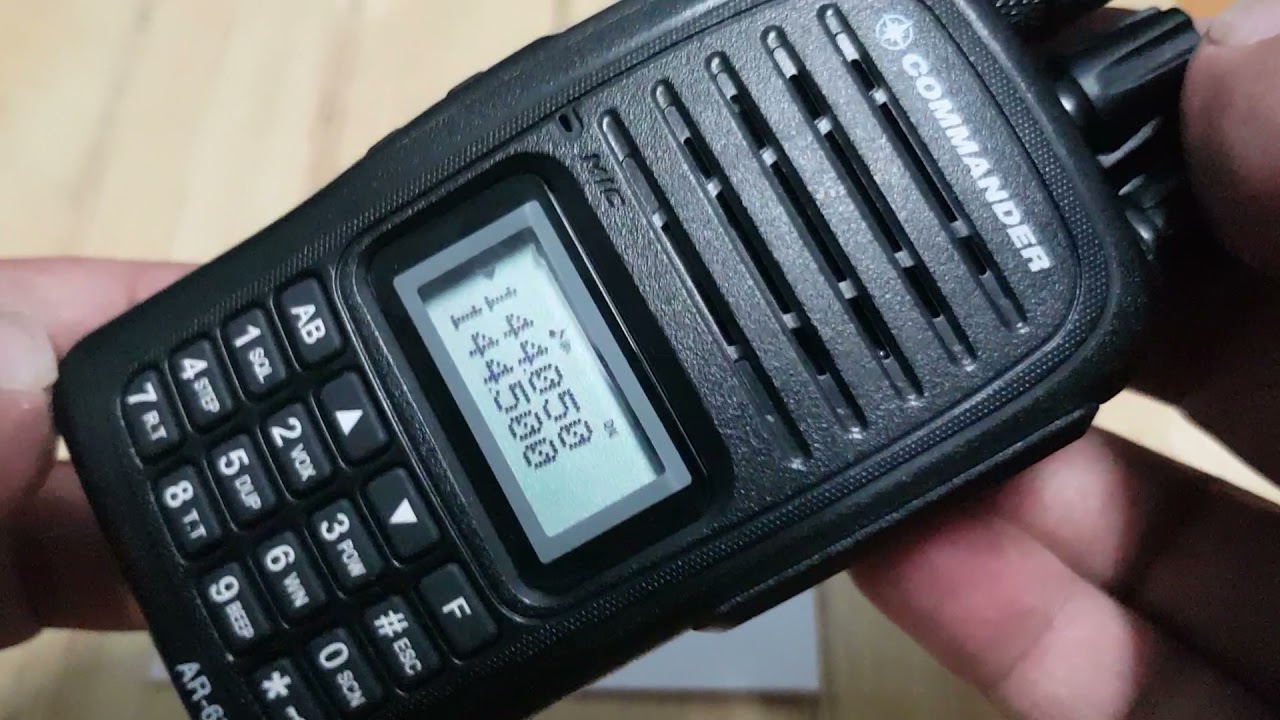 วิธีเช็คแบตเตอรี่ Commander AR 67