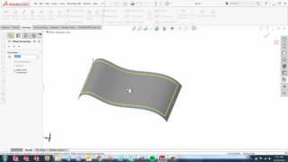 SOLIDWORKS  Offset on Surface