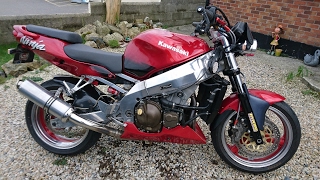 zx9r project streetfighter #1 - YouTube