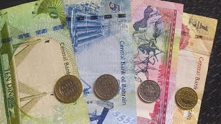 बहरीन मधल्या नोटा आणि कॉइन्स | Bahrain Currency | Bahrain Video 2