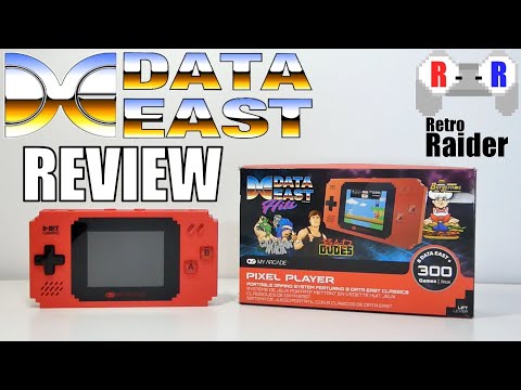 My Arcade Pixel Player Data East Handheld / UNBOXING & REVIEW - Retro Raider