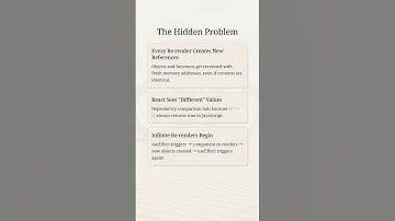 Why useEffect Runs Forever! 🔥 | useMemo vs useCallback