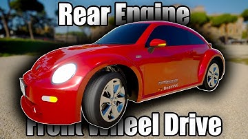 This Rear Engined Car is Front Wheel Drive! | Automation The Car Company Tycoon Game & BeamNG.drive