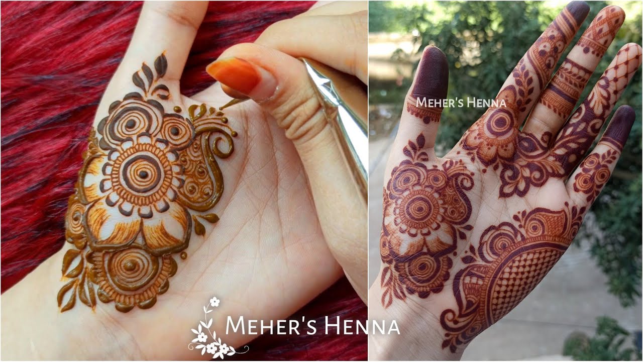 Latest Intricate Henna Design | @mehndibyhayat 's new mehndi ...