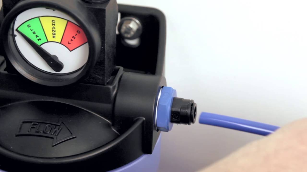 Installation process for the SUEZ Select Fusion water purification