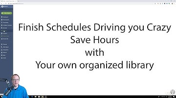 Save Hours creating your Project Finish Schedules in Fohlio