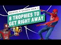Spider-Man 2: 8 PlayStation Trophies You Can Unlock Right Away