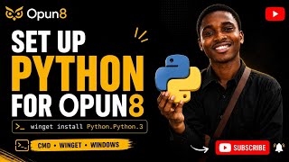 How to Install Python Using CMD for Opun8 | Windows Setup Guide.. @Opun8 @GitHub @MicrosoftWindows 