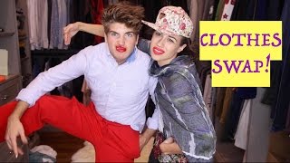 CLOTHES SWAP CHALLENGE!!!