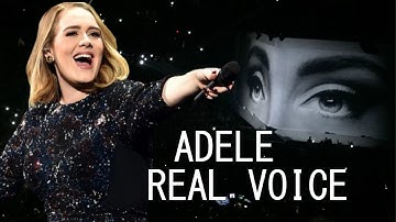 ADELE LIVE REAL VOICE 2016 (WITHOUT AUTOTUNE)