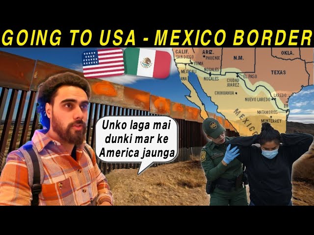 INDIAN TRAVELING TO USA MEXICO BORDER CITY  🇺🇸 🇲🇽 class=