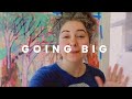 STUDIO VLOG n.41: GOING BIG