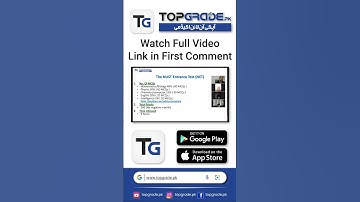 The Format of the NUST Entrance Test (NET) | Watch full video, link in first comment