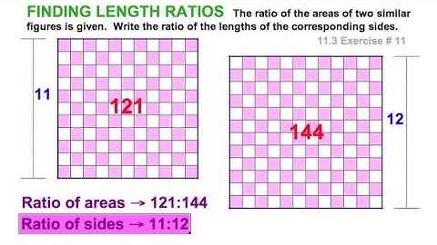 Ratio of Areas of similar polygons / 11.3