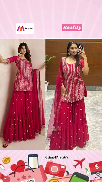 latest designer sharara set haul #meesho #fashion #trending #shorts #viral #viralvideos #anarkali