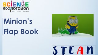 MINION'S FLAP BOOK|SCIENCE EXPLORATION|DIY PAPER CRAFT|