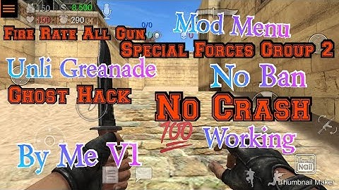 Special Forces Group 2 Mod Menu V1 By Me