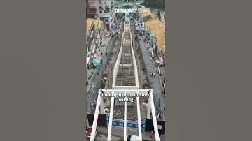 Construction of grand escalator in full swing in SW China