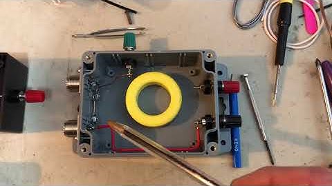 VK2PRC My second video in the series of 20M & 40M vert. antenna configurations for portable ops.
