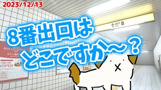 【#8番出口】初見プレイ！8番出口どこですか～▽・x・▽？【ゲーム/実況】