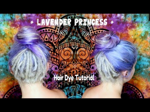 Lavender Princess Hair Dye Tutorial Vloggest