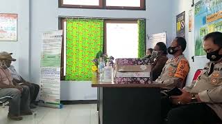 Acara Perpisahan Nusantara Sehat TIM batch X Puskesmas Pirime Kabupaten Lanny Jaya Papua Tahun 2020