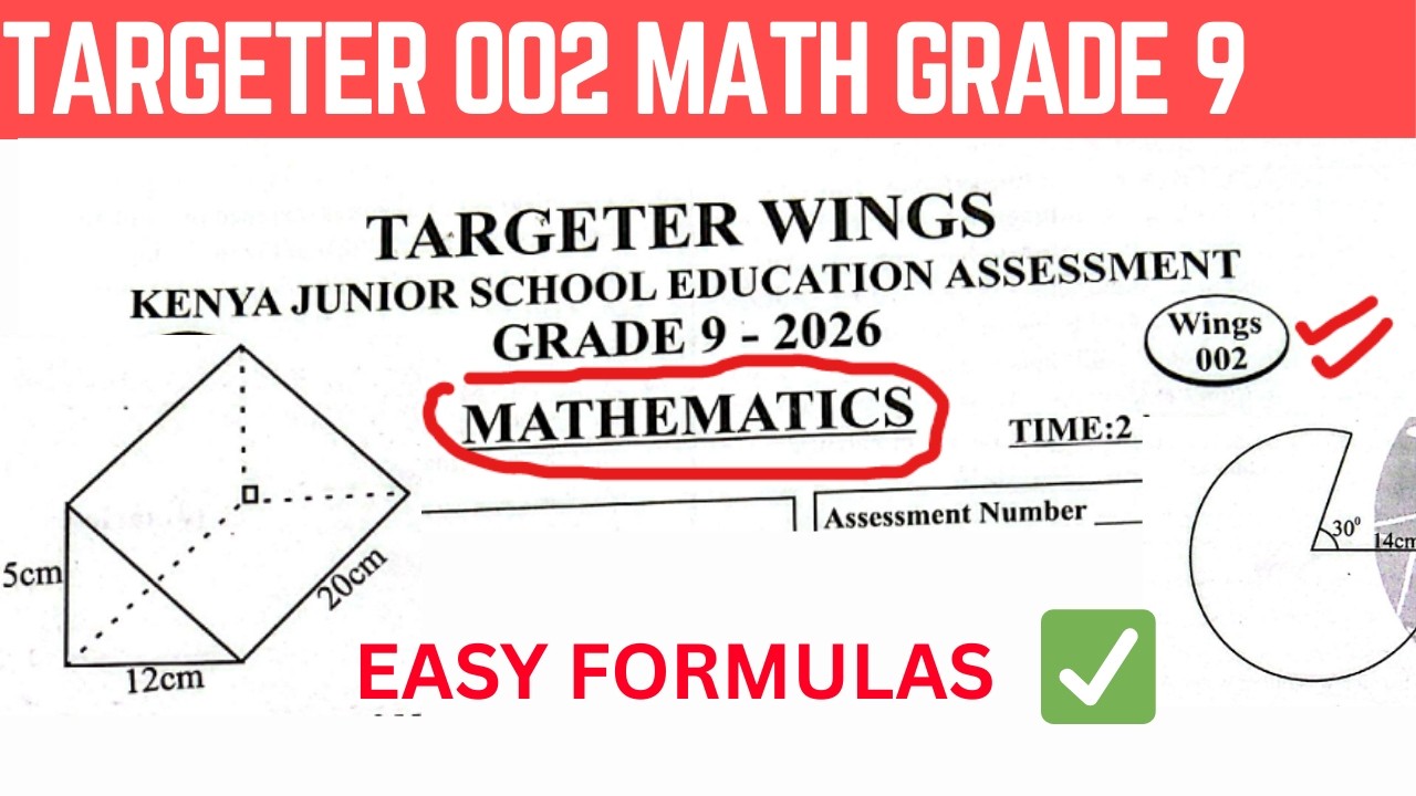 TARGETER 002 Промежуточный экзамен по математике для 9 класса | Раздел A