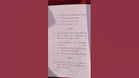 bca 1st Sem #mathematical foundations of computer science #questions paper #cdlu