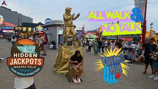 Clifton Hill Chill: Immersive Walk in Niagara Falls (No Talking) | Aug 23, 2025