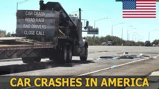 Car Crashes in America (USA) bad drivers, Road Rage 2018 # 24