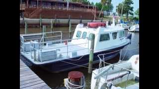 Passenger Crew Boat For Sale - MonArk Aluminum V Hull