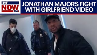 Jonathan Majors fight with girlfriend video released | LiveNOW from FOX
