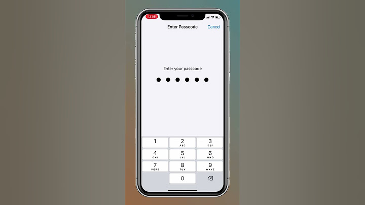 How to change phone passcode on iphone