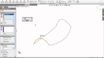 SolidWorks SelectionManager for Surface Loft or Boundary Surface