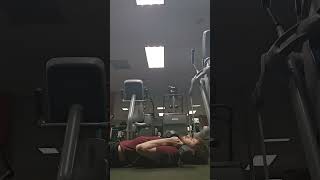 Definitely not my normal workout. #workout #weights #dumbbells