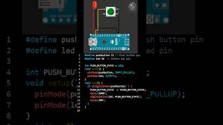 Arduino nano toggle switch with led and push button #ardiuno  #arduinotraining #arduinoboard