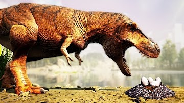 DEFENDING MY EGGS! Path of Titans EGG NESTING Update Is AMAZING