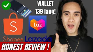 SHOPEE & LAZADA REVIEW | Murang Wallet, Turtleneck At IBA PA! | Sulit ba or SCAM?