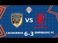 Resumen  cachorros fc vence a emperors y ganan el primer partido  j1  la peoples league