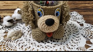 КАРАНДАШНИЦА крючком./Pencil HOLDER crocheted.