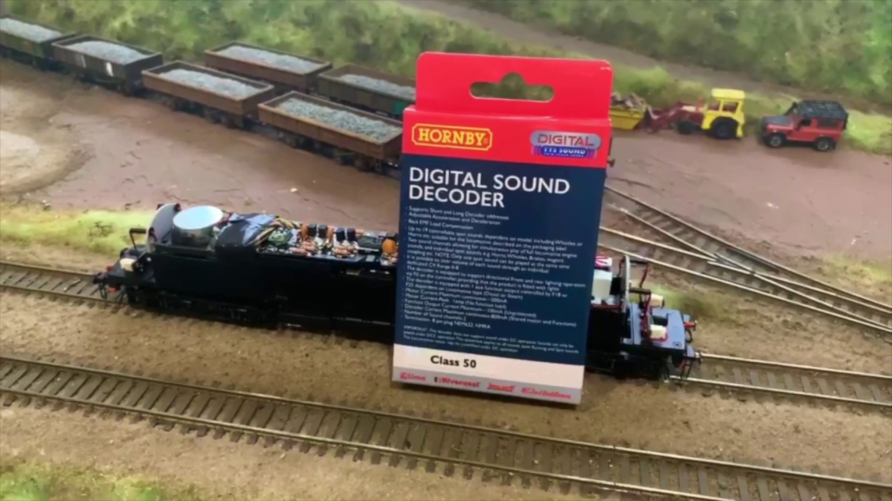 Hornby TTS Sound Decoders Various Sounds to convert DCC Ready Locos to Sound F