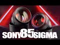 Sigma 85mm F1.4 DG DN Art vs. Sony FE 85mm f/1.8 Lens Review