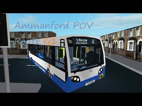 4x Roblox Ammanford Route G1 Front View Timelapsed Youtube - ammanford roblox