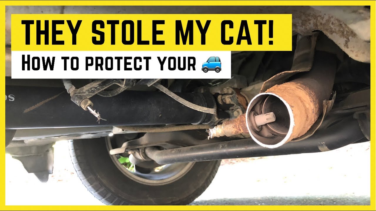 Thieves Stole my Catalytic Converter! (What you can do to protect your