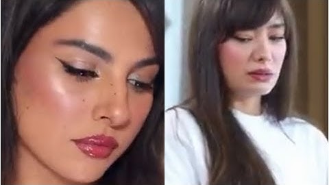 تسريحه شعر الممثله التركيه نسليهان مع انس بوخش ستوري نورس ستار